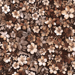 Mocha Blumen Viel